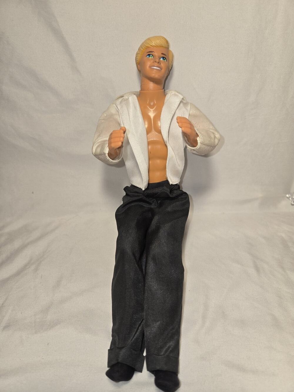 Vintage 1968 Barbie Ken Doll Mattel w Clothes Socks Swivel Waist & Head Malaysia